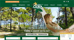 Desktop Screenshot of camping-olbia.com